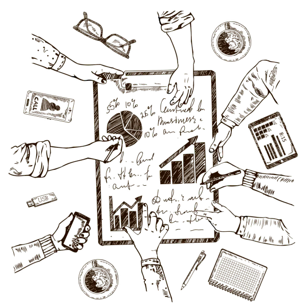 Lavoro collaborativo sulla creazione di dashboard